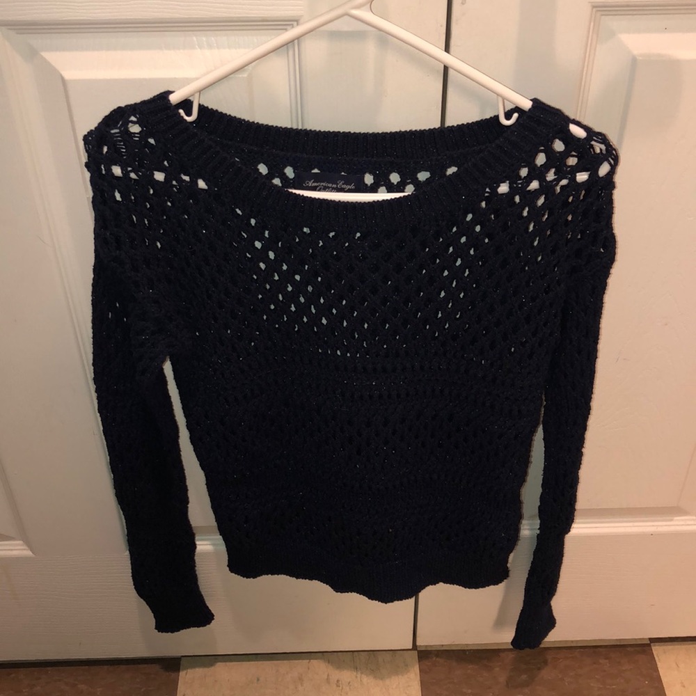 Blue American Eagle Sweater